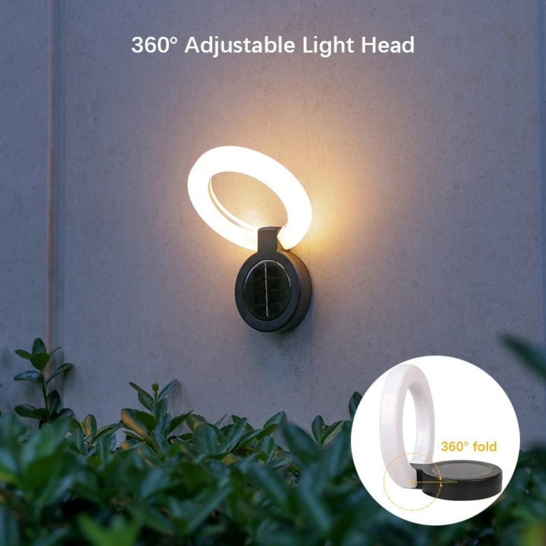 Adjustable Solar Ground Lights for Outdoor Use - Dual Design Garden Lights