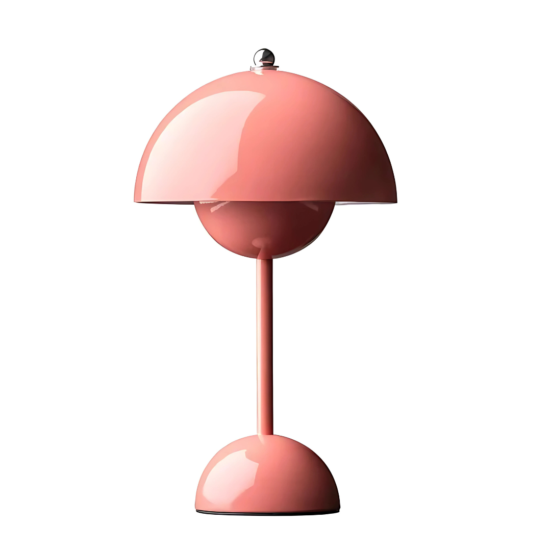 Retro Mushroom Table Lamp – Dimmable, Cozy Light