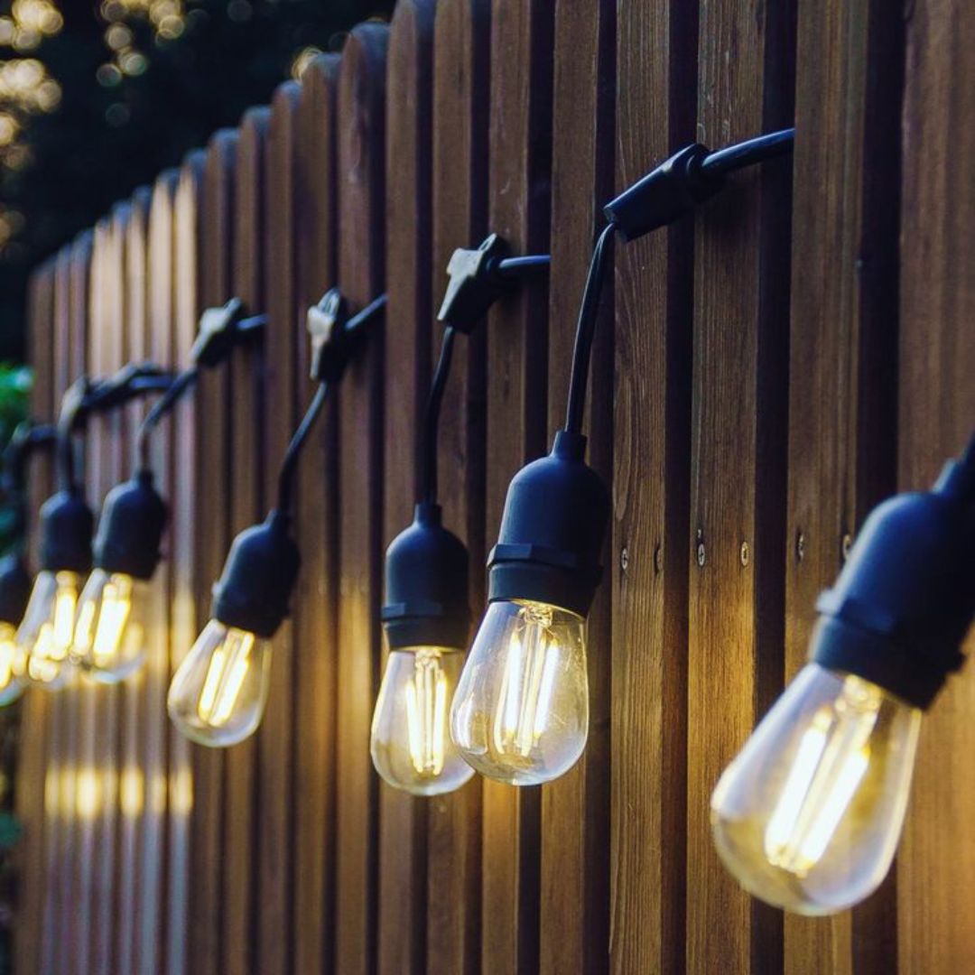 Solar String Lights with Remote Control – 15m Weatherproof Outdoor Patio Lights for Parties and Ambiance