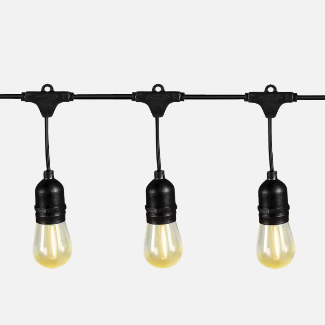 Solar String Lights – 15m, Remote Control, Weatherproof