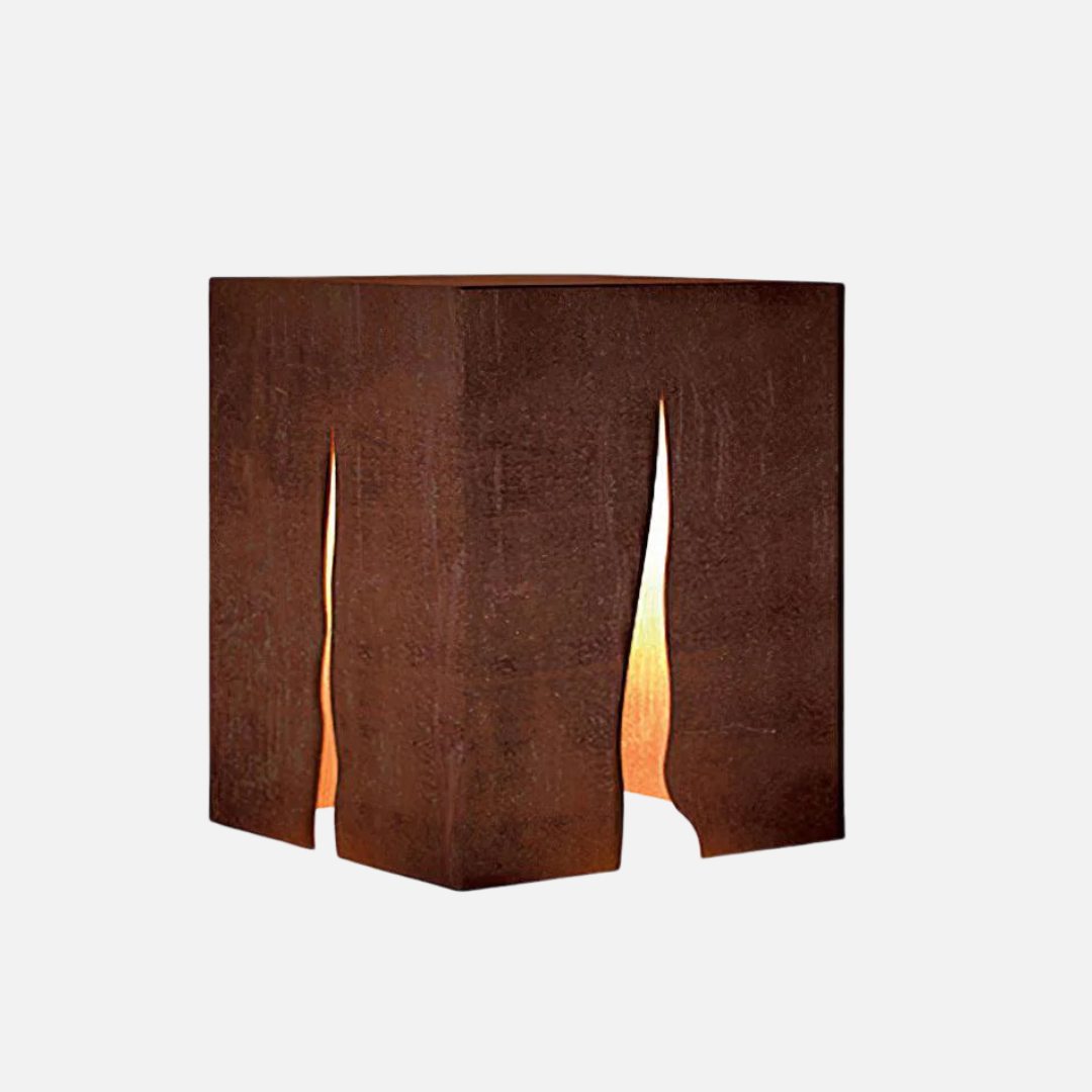 Modern Cube Outdoor Light with Integrated LED – IP65 Waterproof Garden Lighting