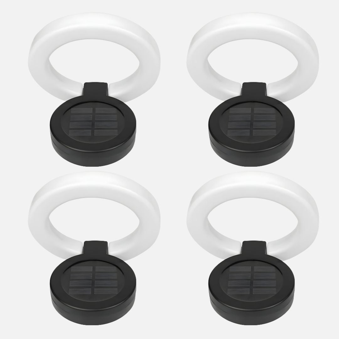 Adjustable Solar Ground Lights for Outdoor Use - Dual Design Garden Lights